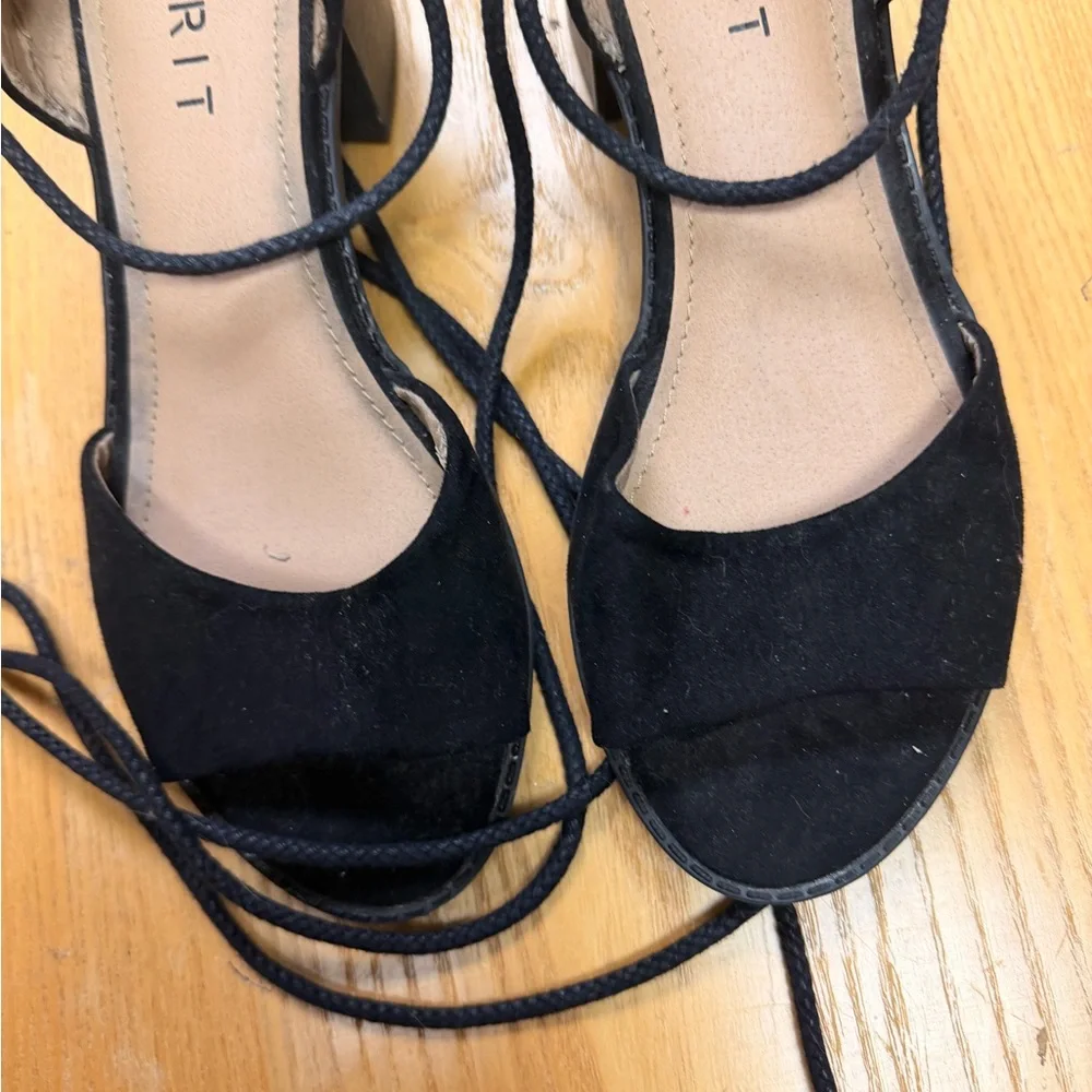 Esprit Elegant Black Lace-Up women’s sandals 8 us - Picture 4 of 5